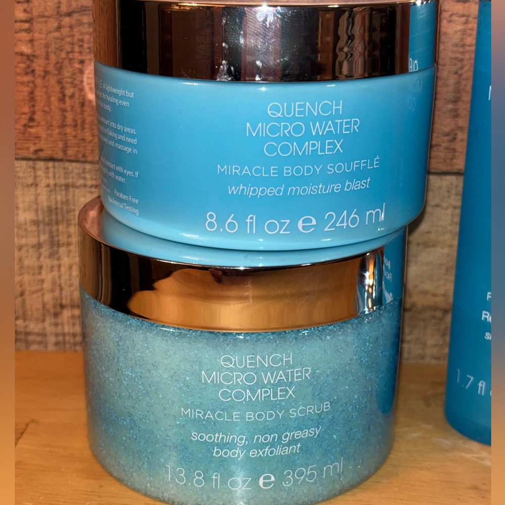 🔥 SOLD🔥Quench Micro Water Complex Hydration Skincare Set of 4 - Picture 3 of 5